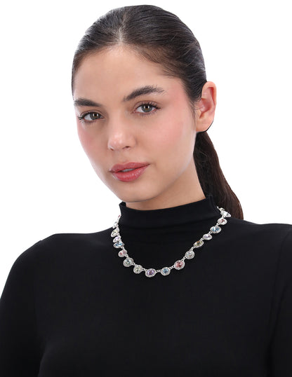 Collar Napier Color Plateado 17N00731 Para Dama