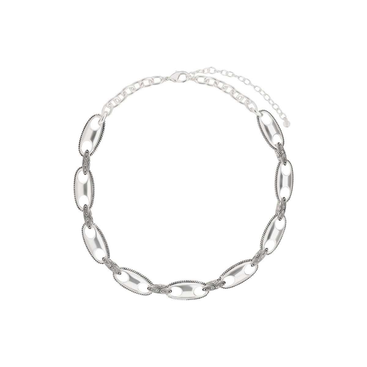 Collar Napier Color Plateado 17N00749 Para Dama