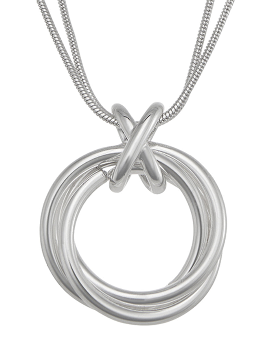 Collar Napier Color Plateado 17N00762 Para Dama