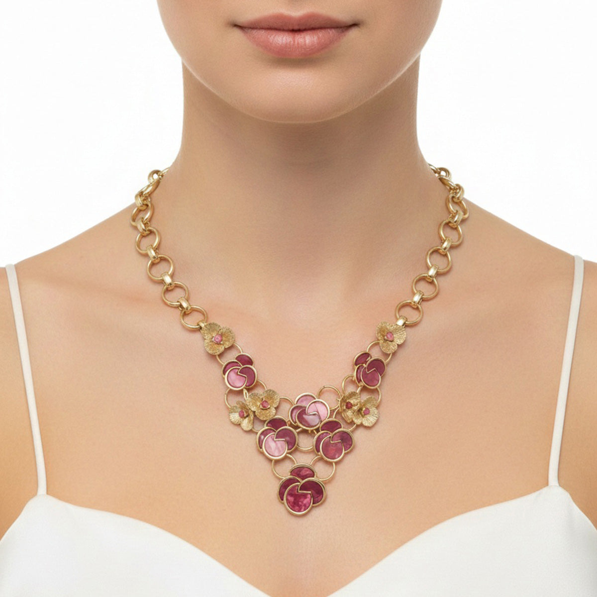 Collar Napier Color Rosa 17N00846 Para Dama
