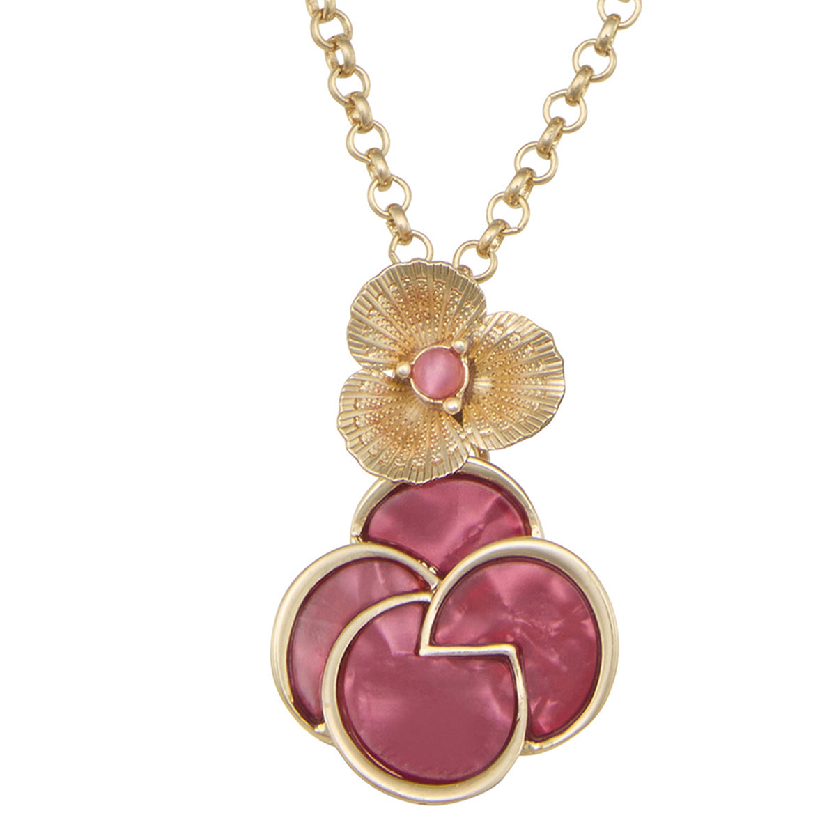 Collar Napier Color Rosa 17N00847 Para Dama