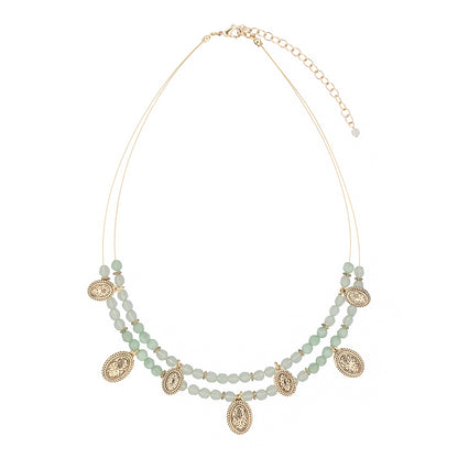 Collar Napier Color Turquesa 17N00883 para Dama