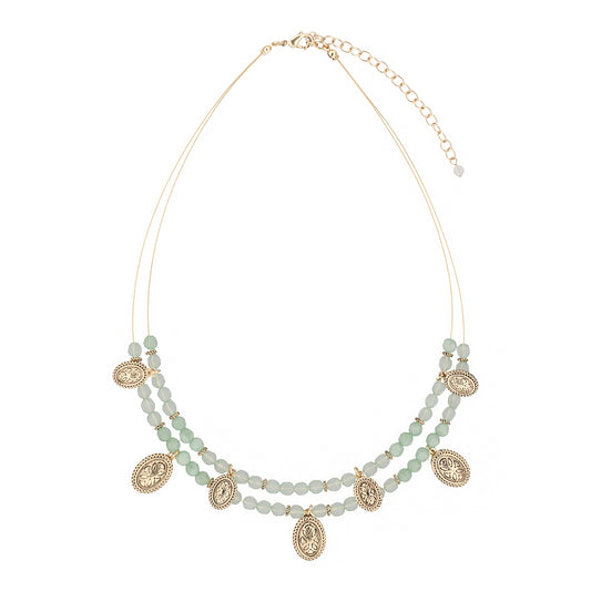 Collar Napier Color Turquesa 17N00883 para Dama
