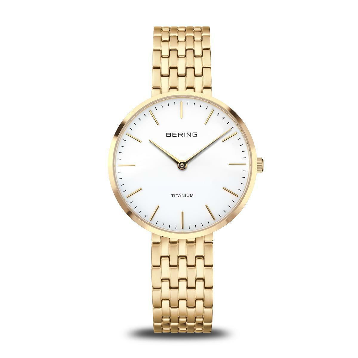 Reloj Bering Color dorado 19334-334