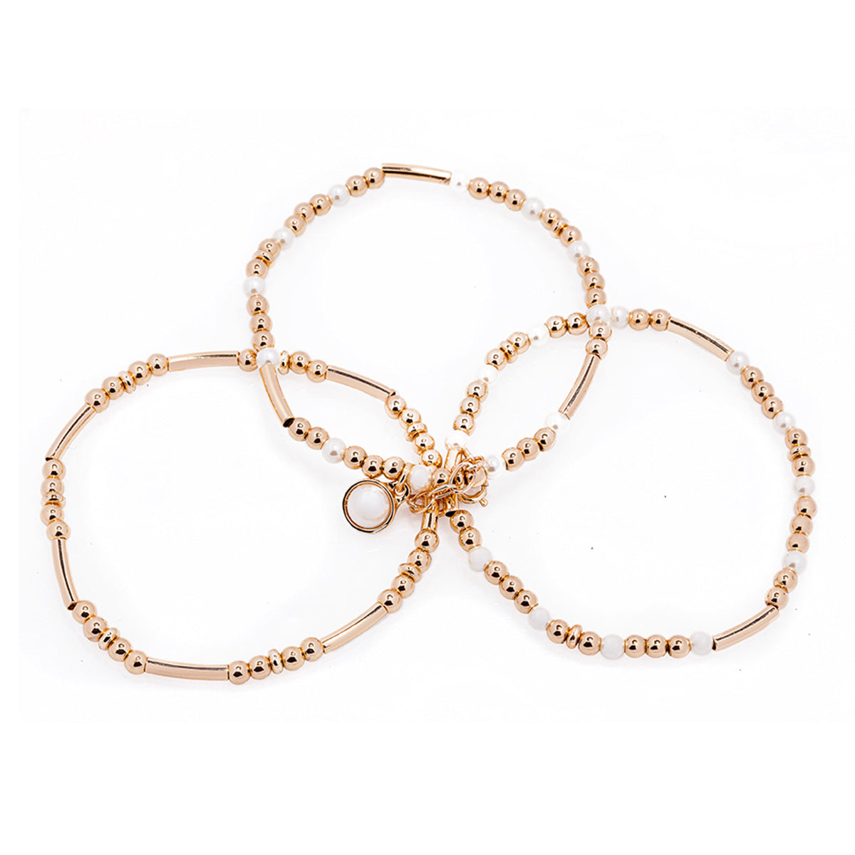 Pulsera Nine West color dorado 19B00171