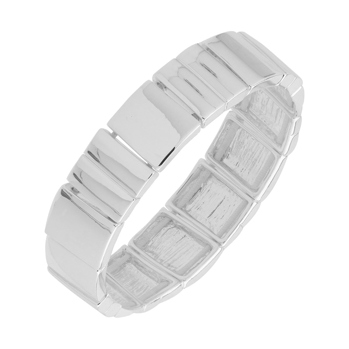 Pulsera Nine West color plateado 19B00240
