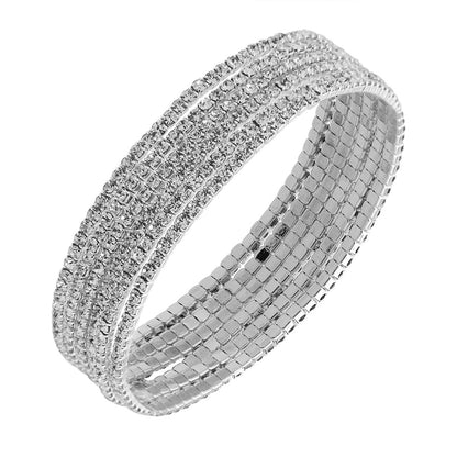 Pulsera Nine West color plateado 19B00679