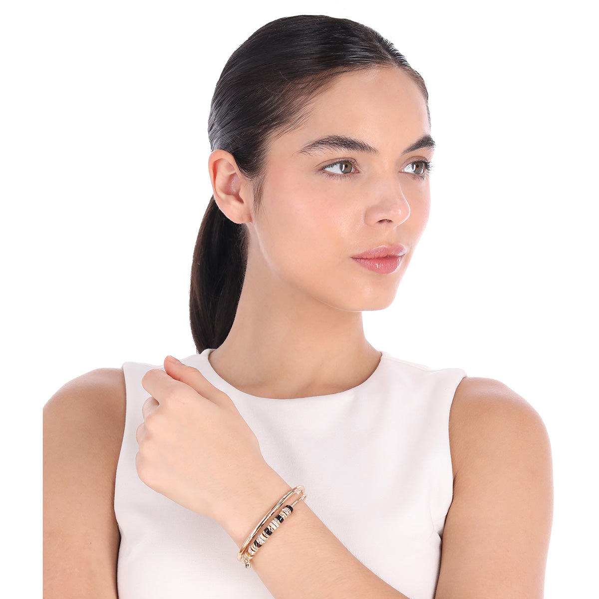 Pulsera Nine West Color Dorado 19B01712 para Dama