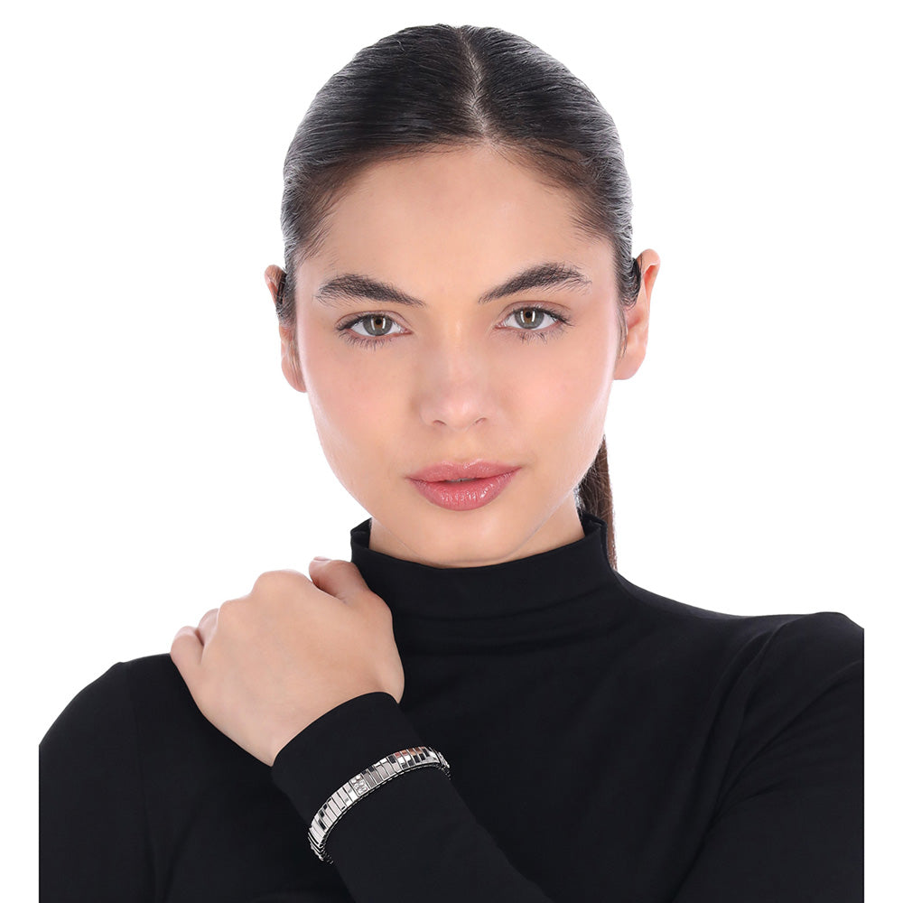 Pulsera Nine West Color Plateado 19B01721 para Dama