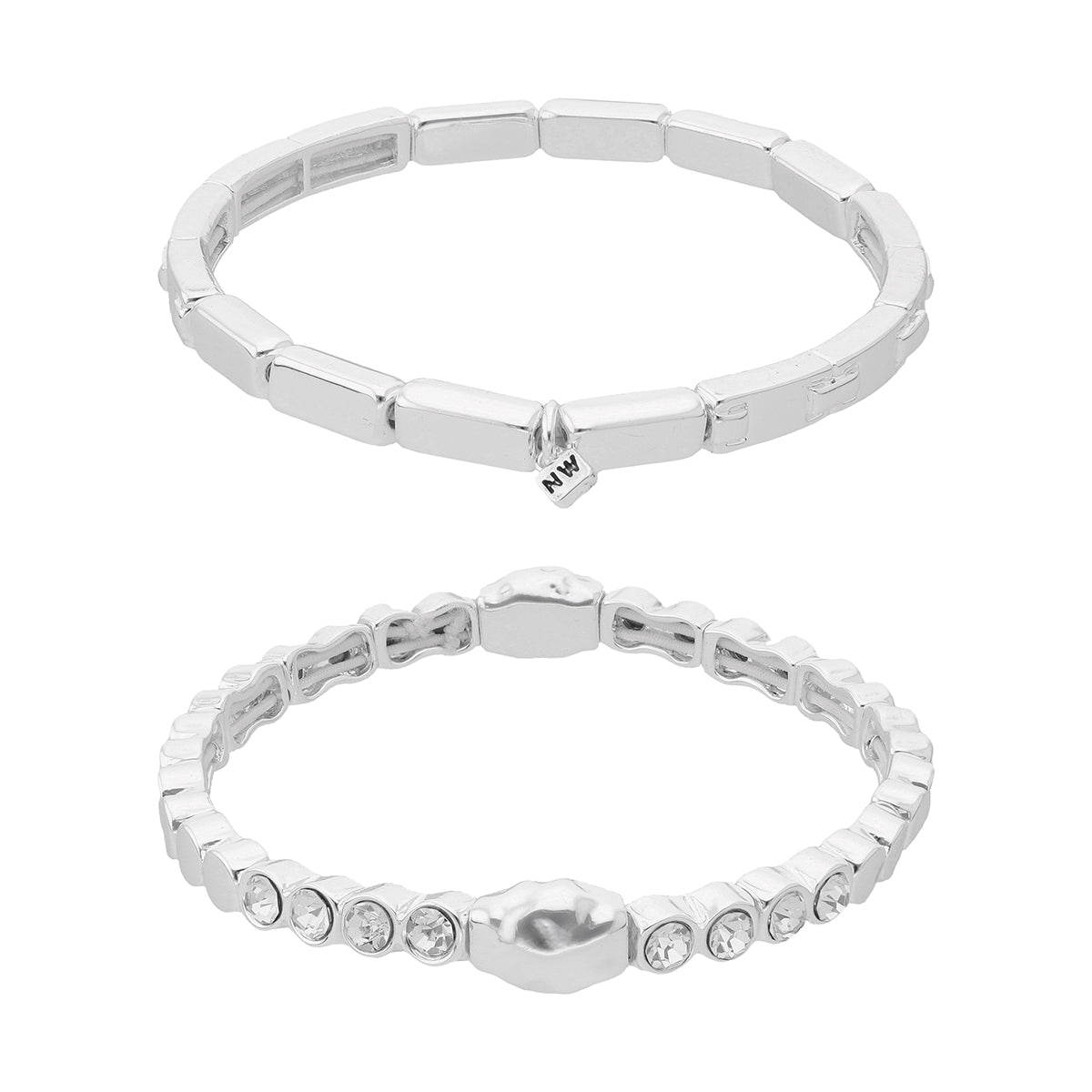 Pulsera Nine West Color Plateado 19B01724 para Dama