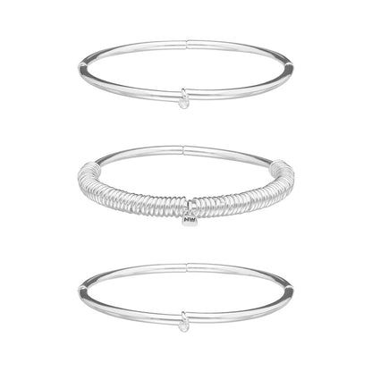 Box Pulsera Nine West Color Plateado 19B01726 para Dama