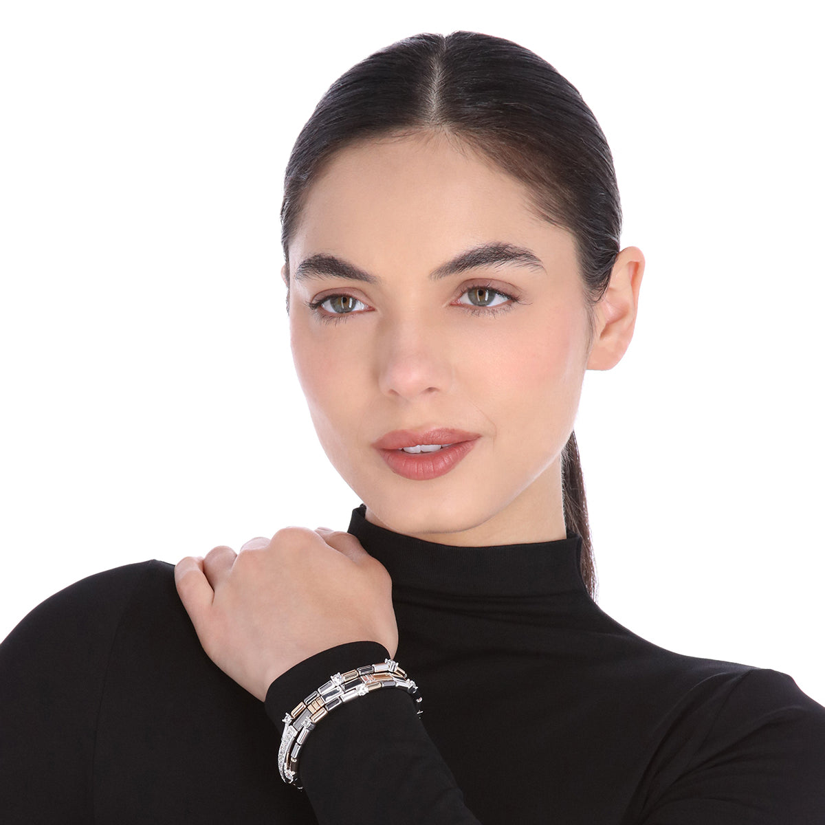 Box Pulsera Nine West Color Tritono 19B01788 para Dama