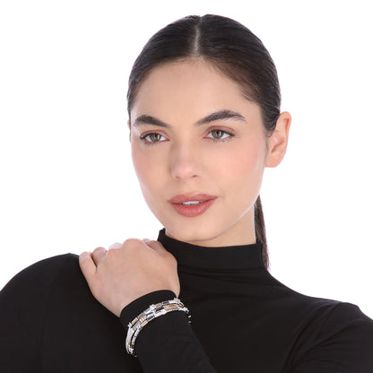 Box Pulsera Nine West Color Tritono 19B01788 para Dama