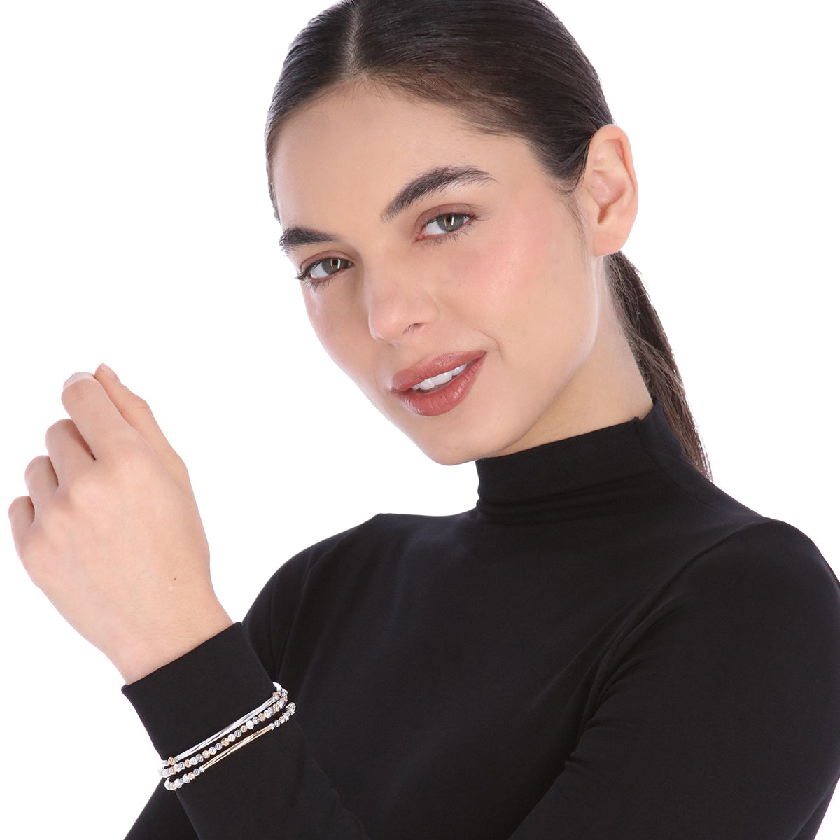 Box Pulsera Nine West Color Tritono 19B01797 para Dama