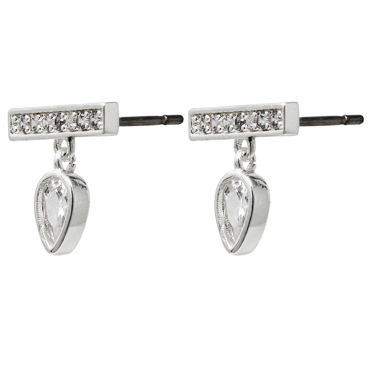 Aretes Nine West color plateado NW19E00200