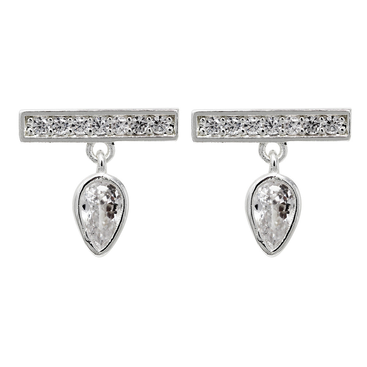Aretes Nine West color plateado NW19E00200