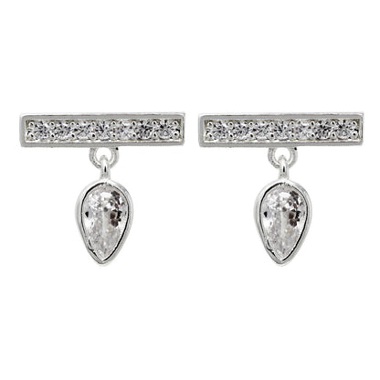 Aretes Nine West color plateado NW19E00200
