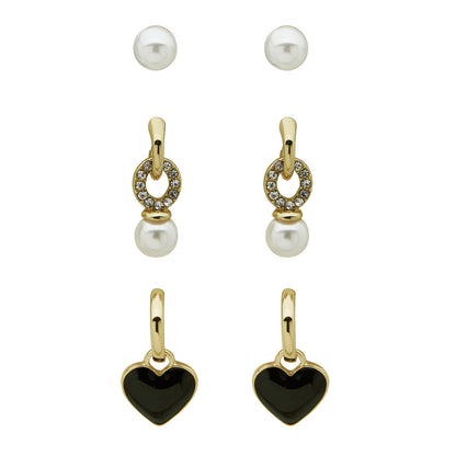 Aretes Nine West color plateado 19G00520