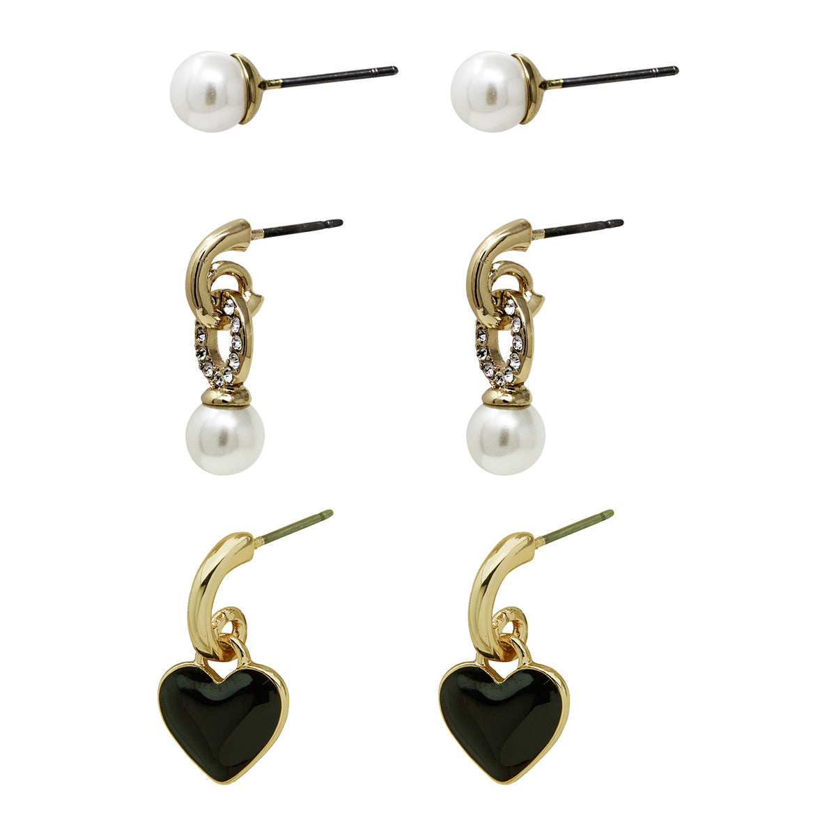 Aretes Nine West color plateado 19G00520