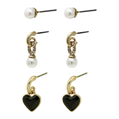 Aretes Nine West color plateado 19G00520
