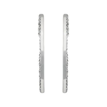 Aretes Nine West color plateado 19G01590