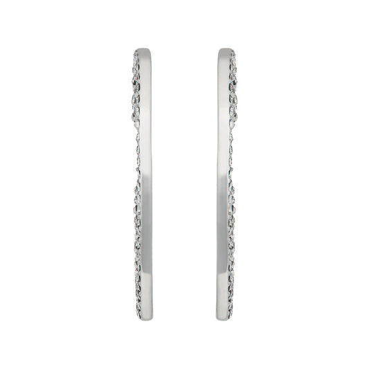 Aretes Nine West color plateado 19G01590