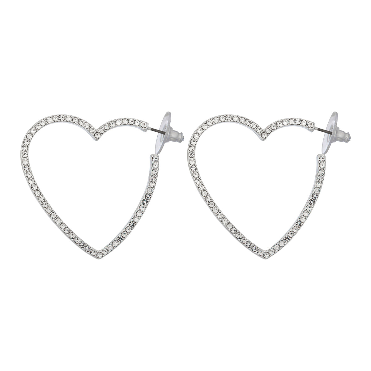 Aretes Nine West color plateado 19G01590