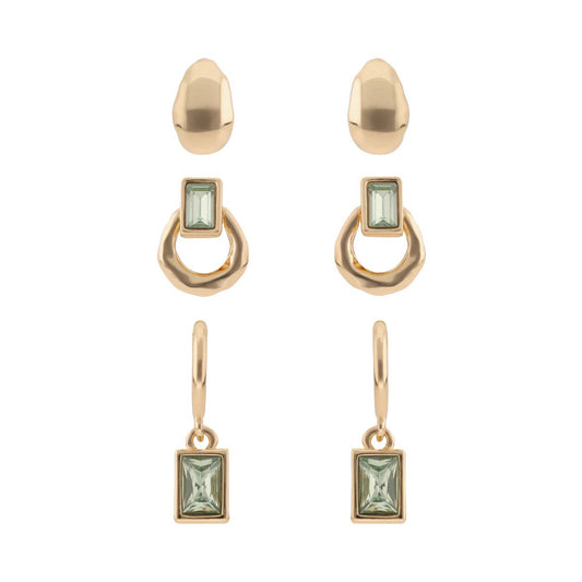 Aretes Nine West Color Bitono 19G03347 Para Dama