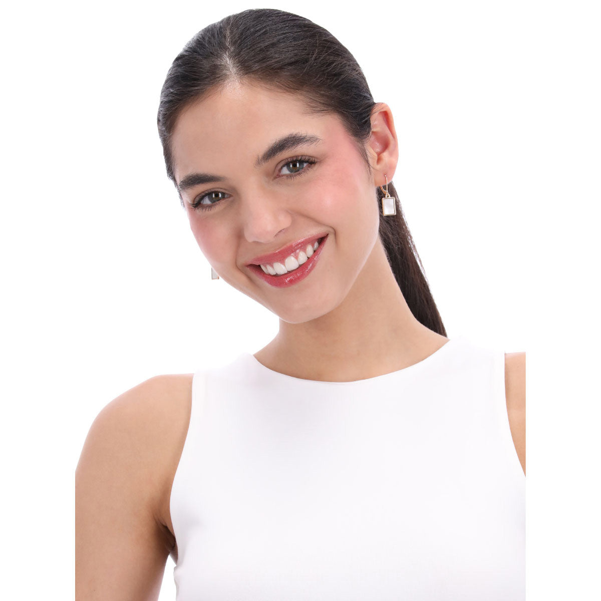 Aretes Nine West Color Dorado 19G03353 Para Dama