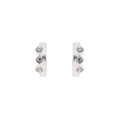 Aretes Nine West Color Plateado 19G03365 Para Dama