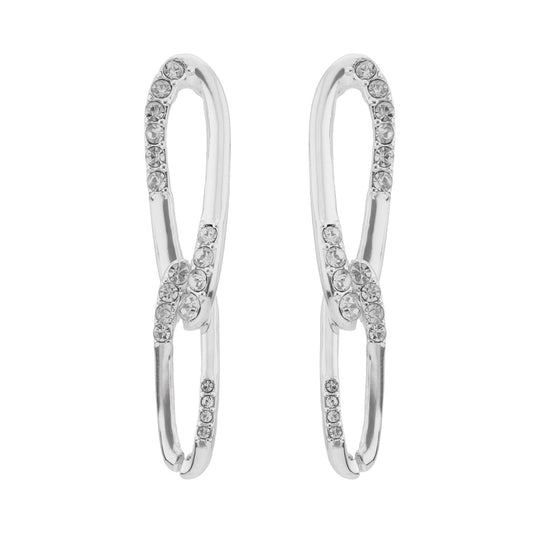 Aretes Nine West Color Plateado 19G03429 Para Dama