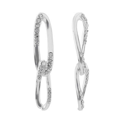 Aretes Nine West Color Plateado 19G03429 Para Dama