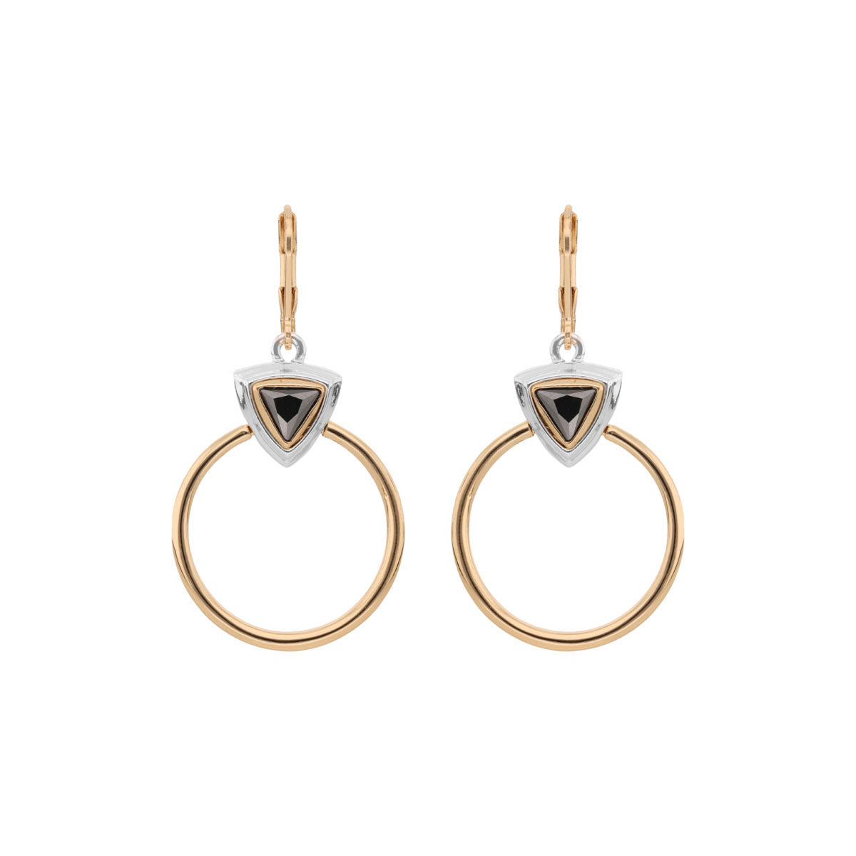 Aretes Nine West Color Bitono 19G03435 Para Dama