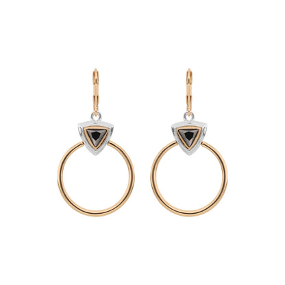 Aretes Nine West Color Bitono 19G03435 Para Dama