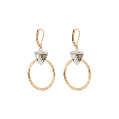 Aretes Nine West Color Bitono 19G03435 Para Dama
