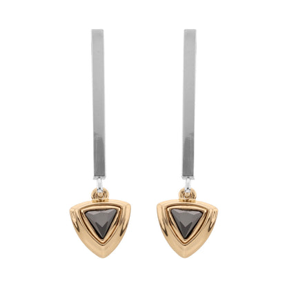 Aretes Nine West Color Bitono 19G03442 Para Dama