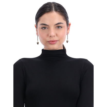 Aretes Nine West Color Bitono 19G03442 Para Dama