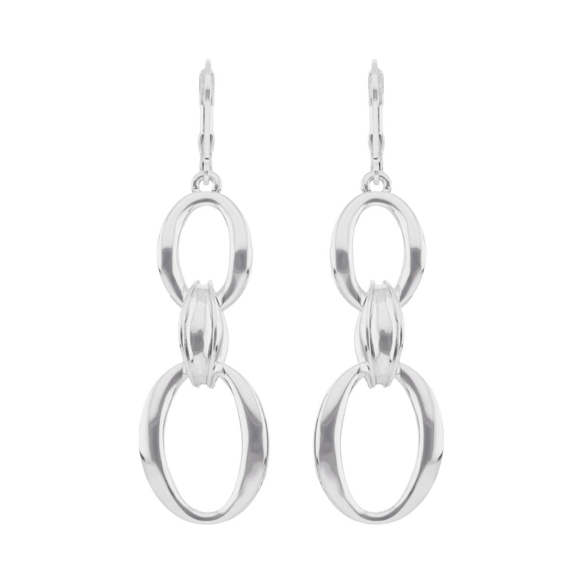 Aretes Nine West Color Plateado 19G03443 Para Dama