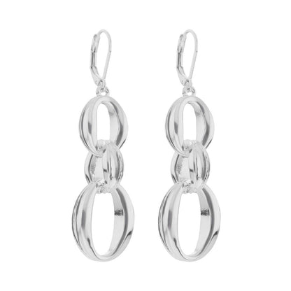 Aretes Nine West Color Plateado 19G03443 Para Dama