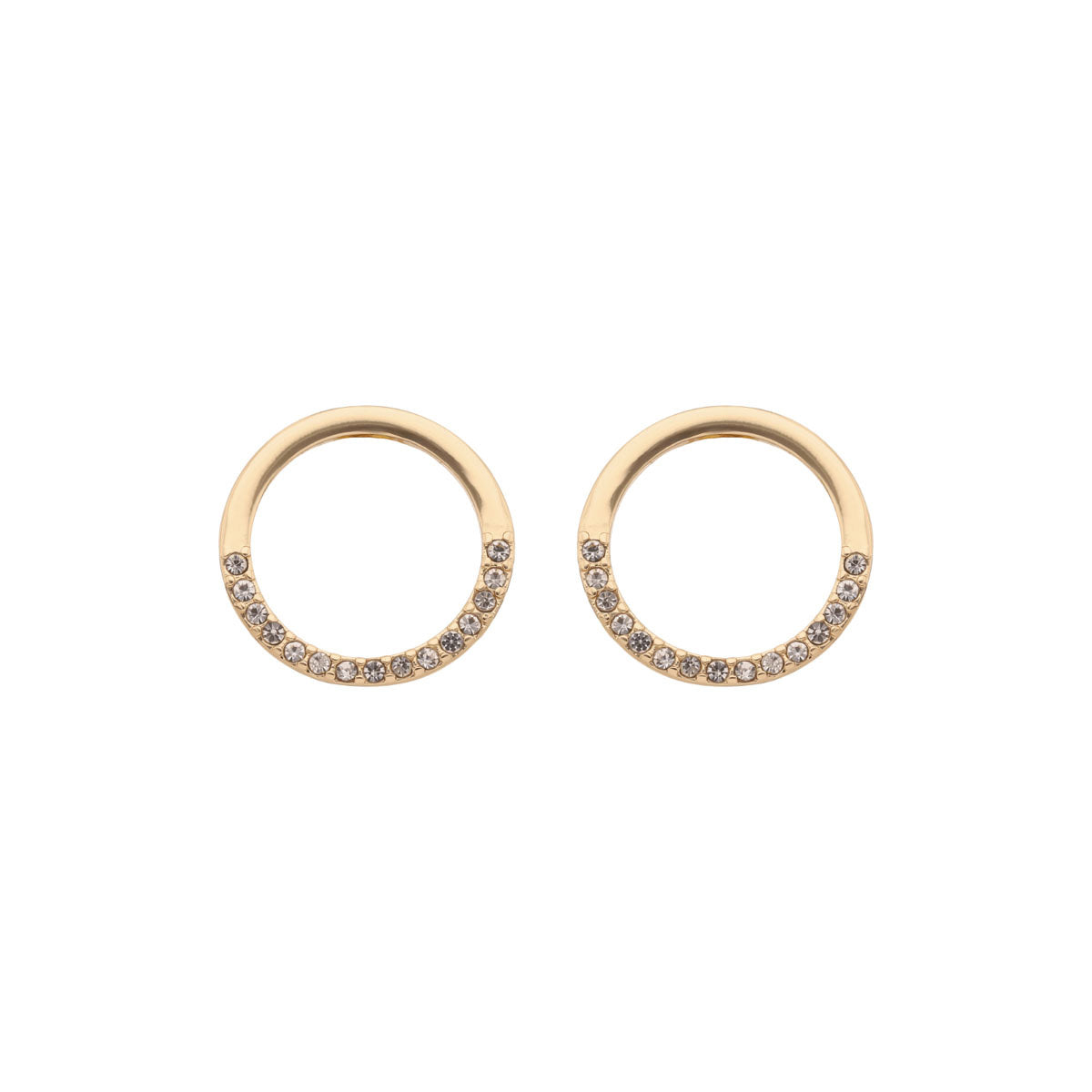 Aretes Nine West Color Dorado 19G03446 Para Dama