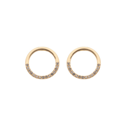 Aretes Nine West Color Dorado 19G03446 Para Dama