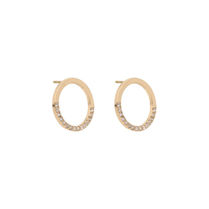 Aretes Nine West Color Dorado 19G03446 Para Dama