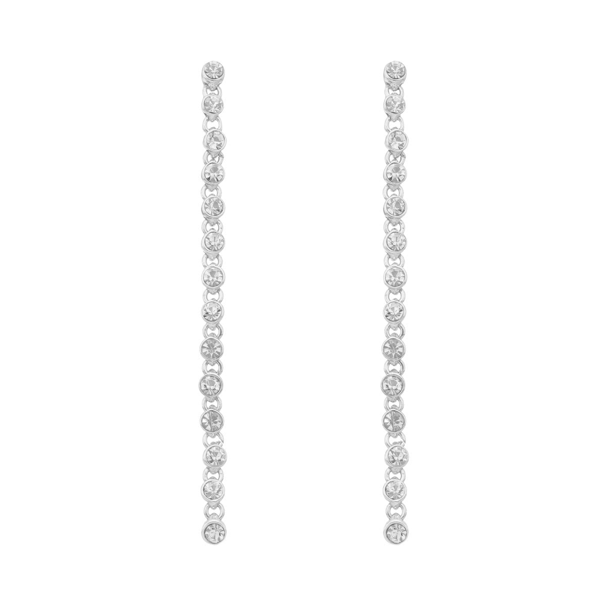 Aretes Nine West Color Plateado 19G03450 Para Dama