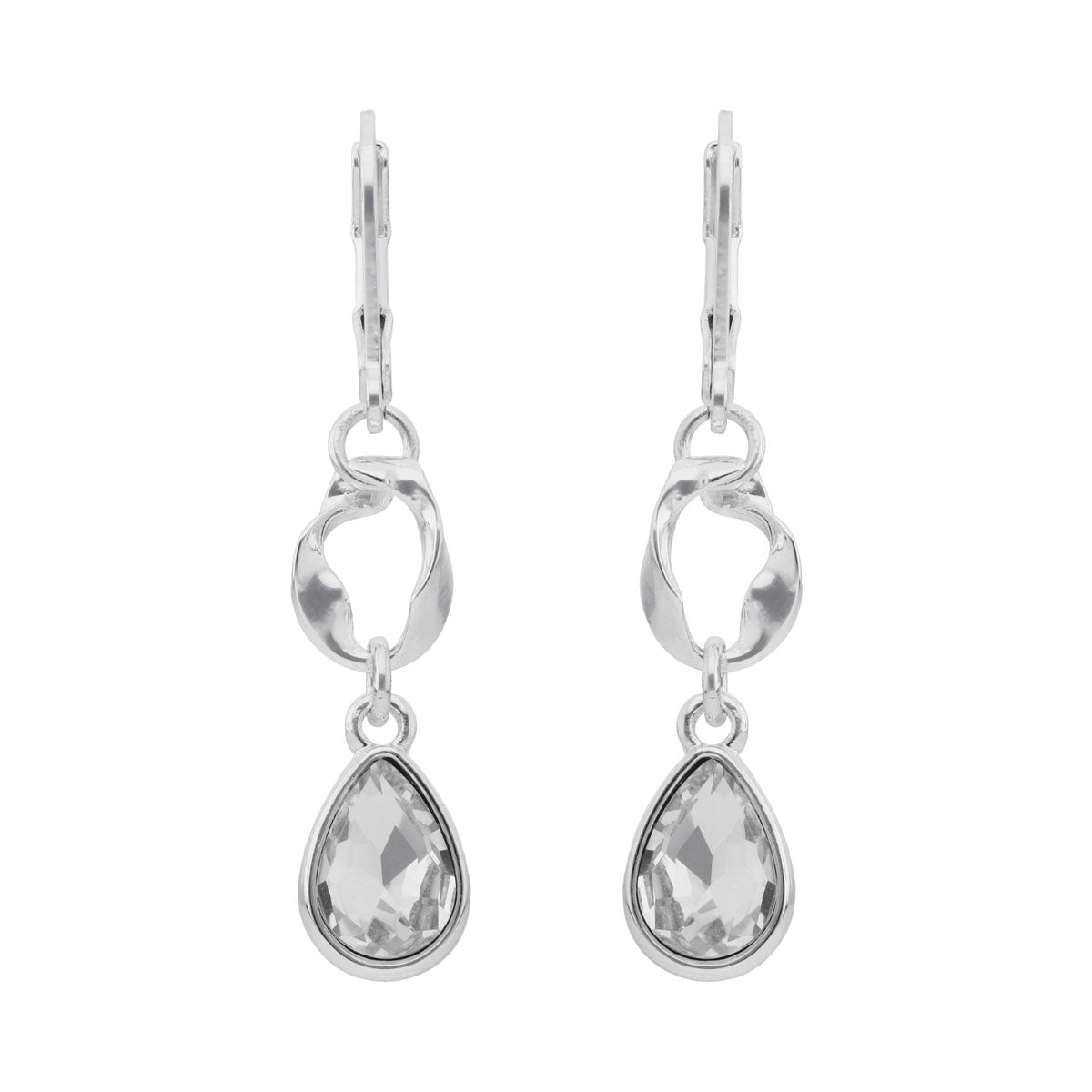 Aretes Nine West Color Plateado 19G03461 Para Dama