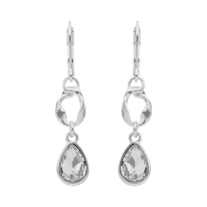 Aretes Nine West Color Plateado 19G03461 Para Dama