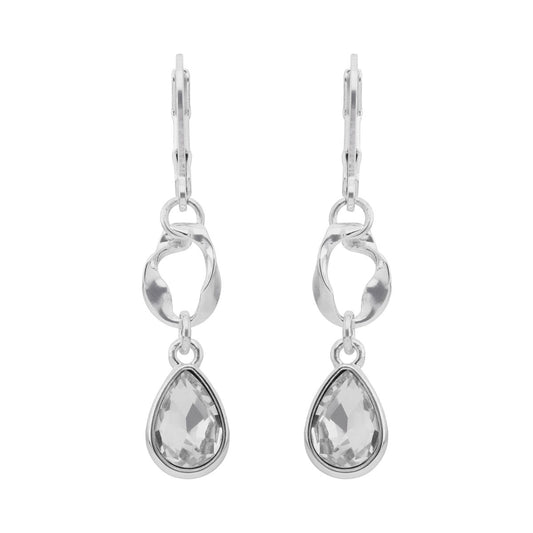 Aretes Nine West Color Plateado 19G03461 Para Dama