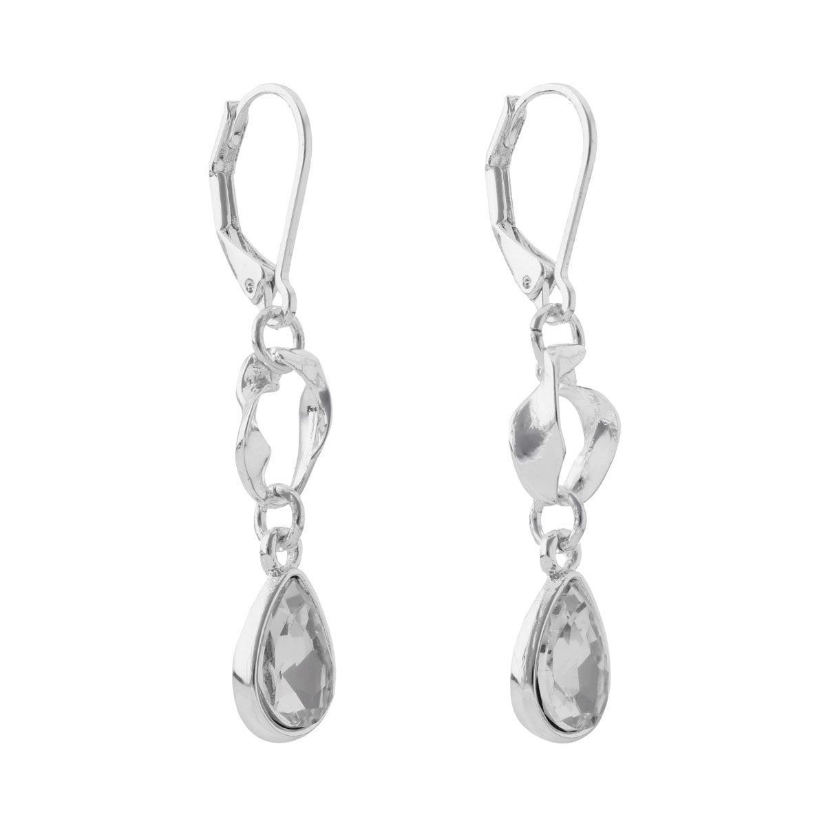 Aretes Nine West Color Plateado 19G03461 Para Dama