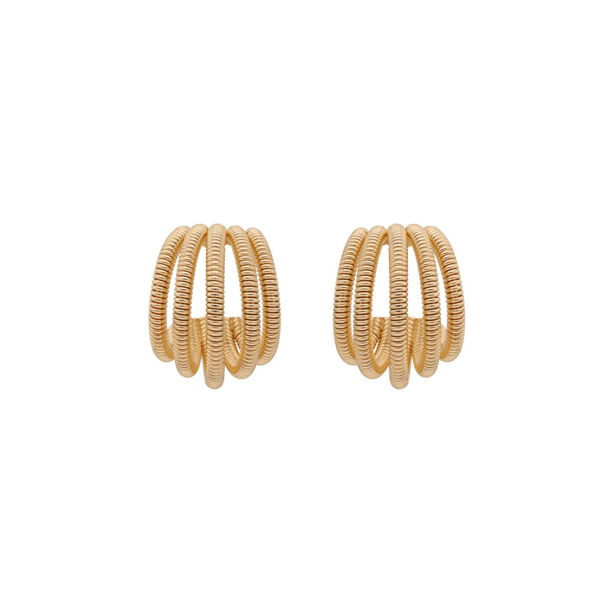 Aretes Nine West Color Dorado 19G03467 Para Dama
