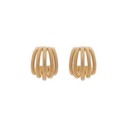 Aretes Nine West Color Dorado 19G03467 Para Dama