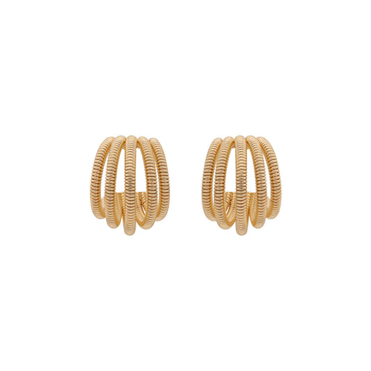 Aretes Nine West Color Dorado 19G03467 Para Dama